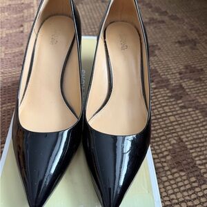 Michael Kors Black Patent Leather Heels